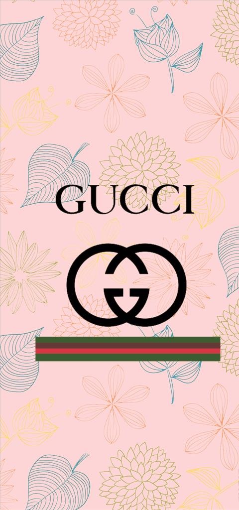 gucci粉色手机壁纸图案图片