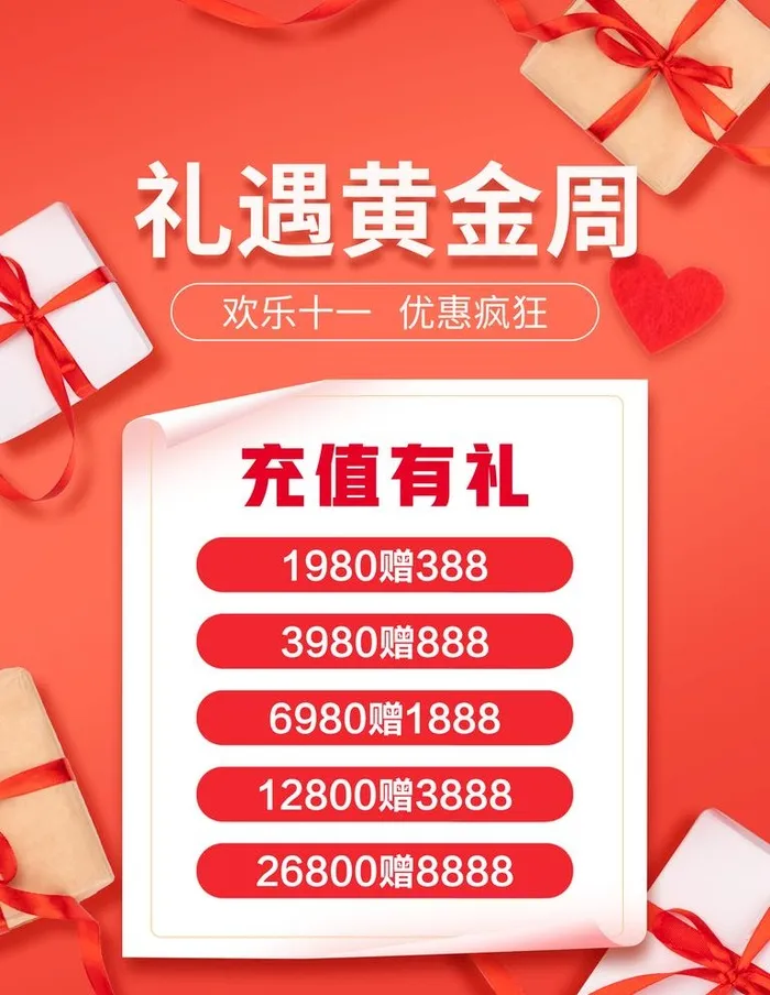 充值海报图片(7087x9449)psd模版下载