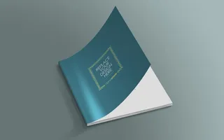 方形书籍杂志贴图画册样机图片