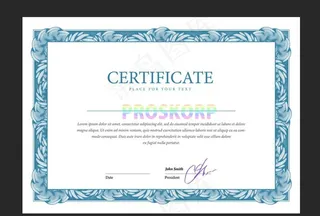 授权证书底纹背景图片