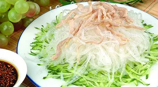 凉粉里脊丝图片