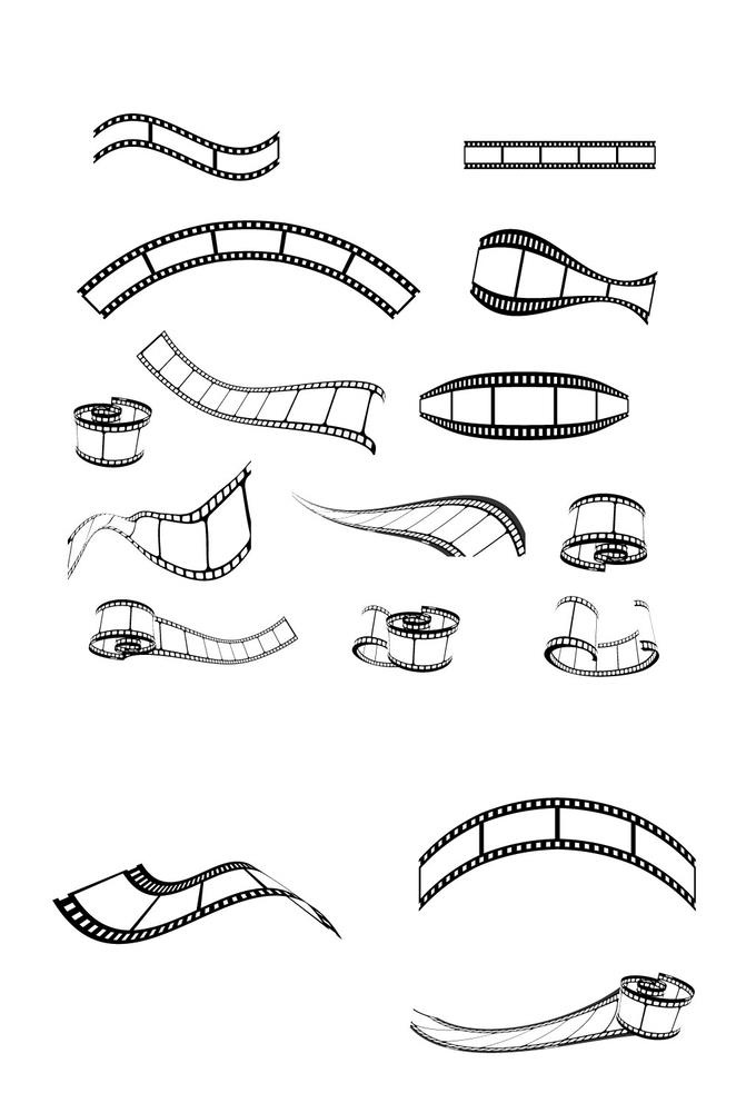 电影元素图标图片