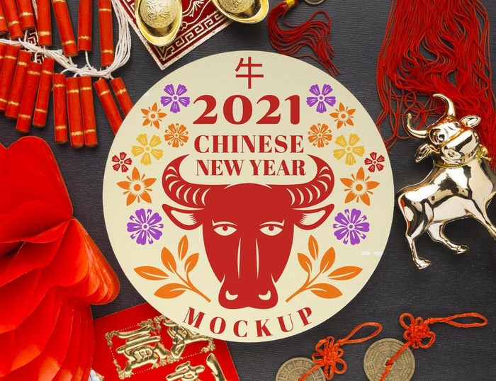 新年样机图片(4696x3757)psd模版下载