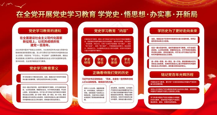 建党100周年图片psd模版下载