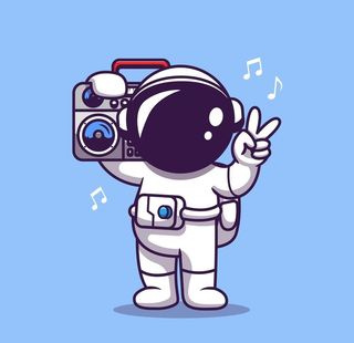 卡通宇航员图片