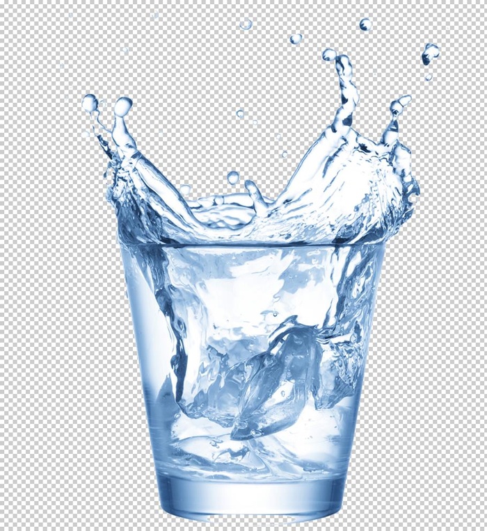 透明水png素材图片