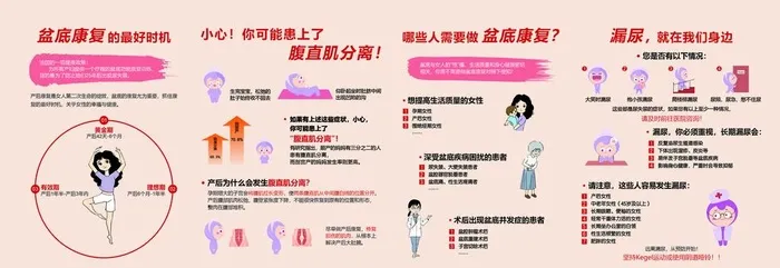 盆底康复图片cdr矢量模版下载
