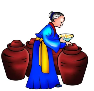 老奶奶卡通人物图片