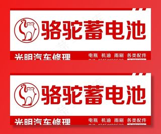 骆驼电池图片
