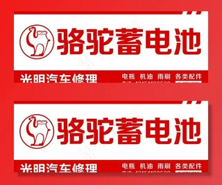 骆驼电池图片