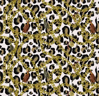 链条豹纹图片