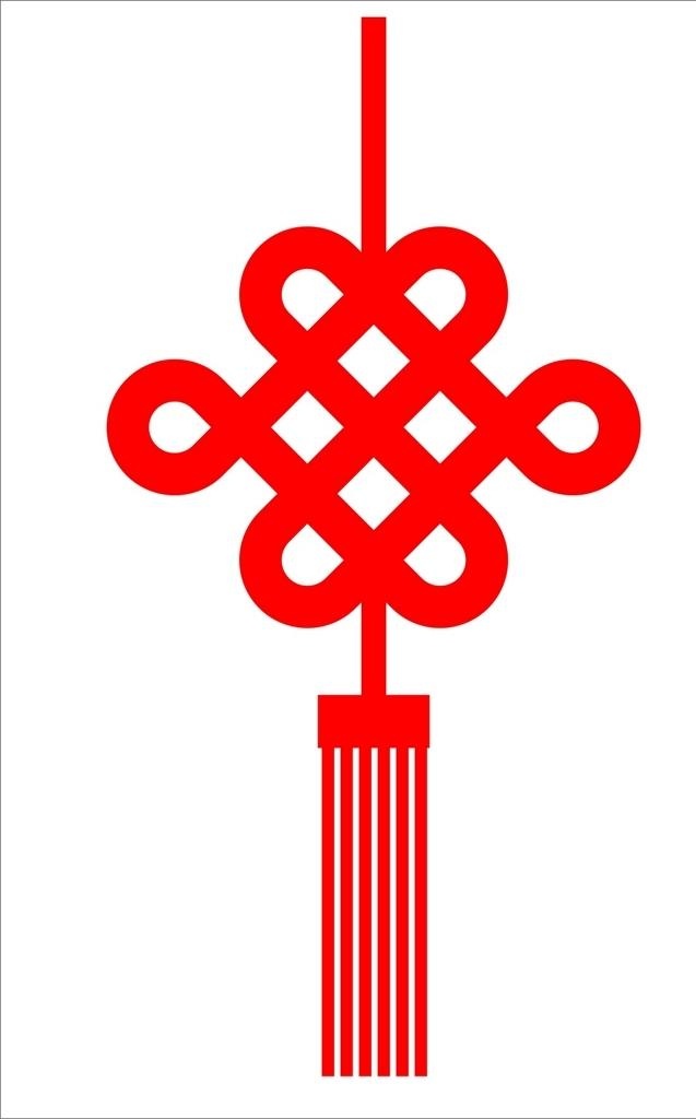 中国结图片cdr矢量模版下载