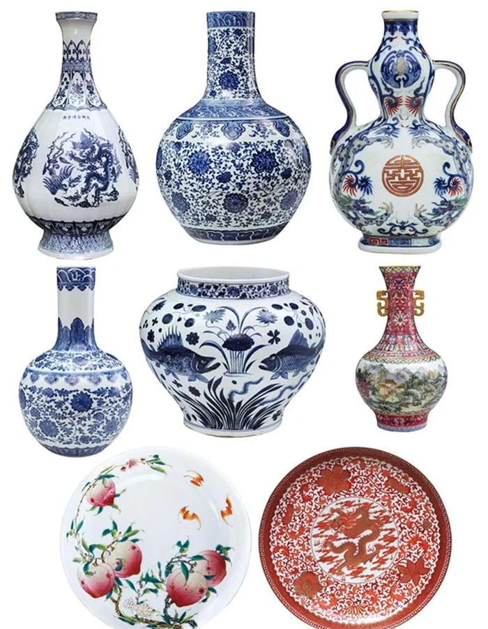 中国古董花瓶图片(3543x4724)psd模版下载