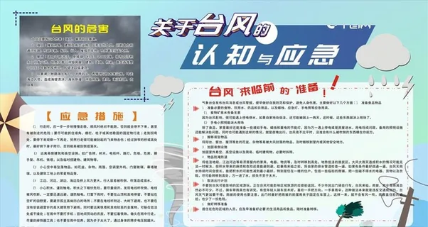 台风应急知识图片