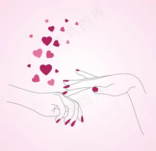 美容院模板图片