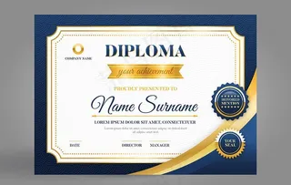 荣誉证书模板图片