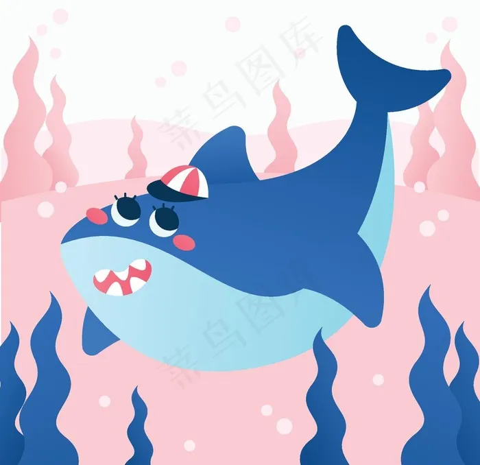 鲸鱼图片eps,ai矢量模版下载