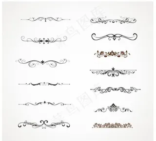 欧式花纹花边图片