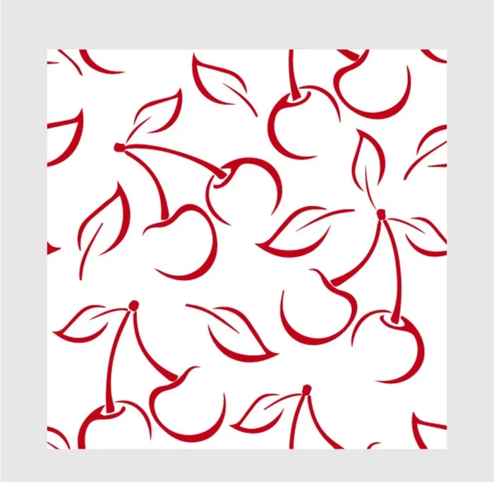樱桃图案图片ai矢量模版下载