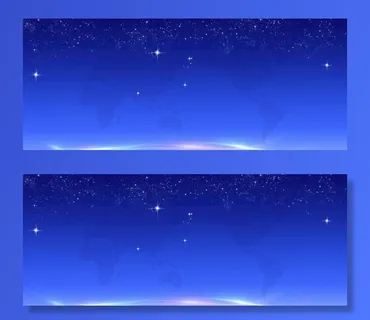 蓝色星光企业宣传会议展板背景图片