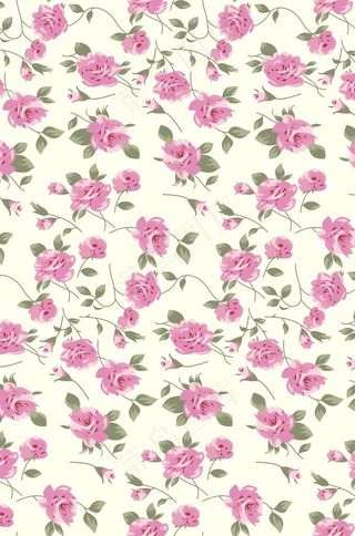 手绘玫瑰花图片