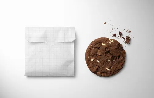 三明治小吃纸袋样机集图片