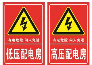 有电危险图片