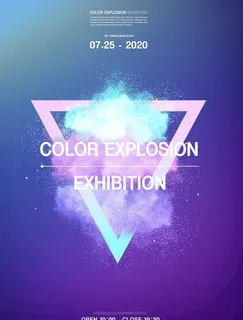 抽象艺术海报图片