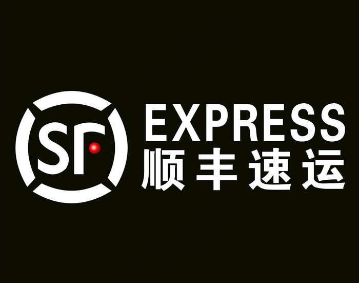 顺丰速运图片cdr矢量模版下载