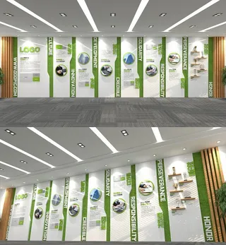 企业发展历程文化墙图片