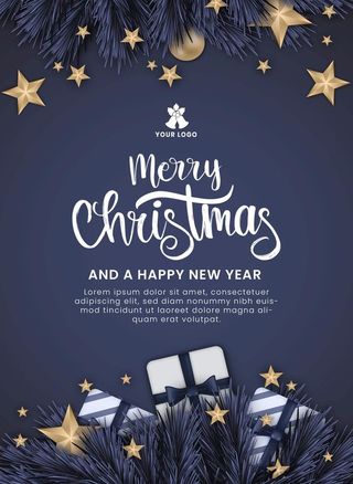 圣诞宣传海报图片