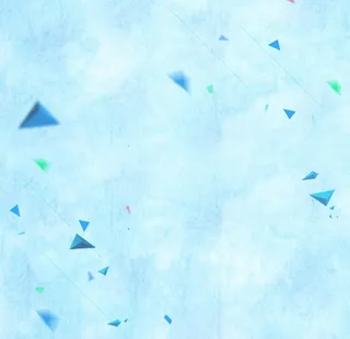 纯色背景三角素材图片