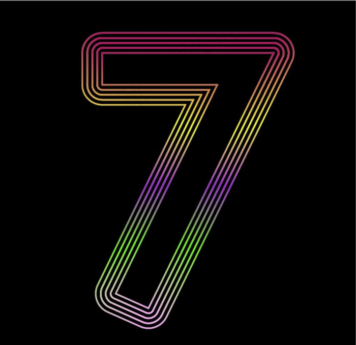 数字7图片