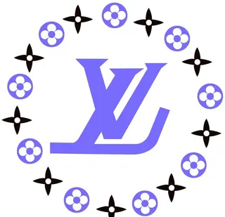 LV 大牌 紫色 T恤图片