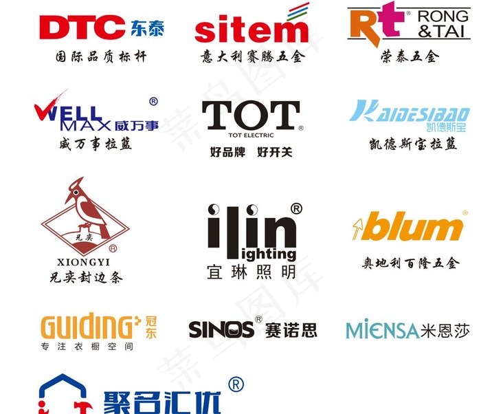 五金机电标志图片cdr矢量模版下载