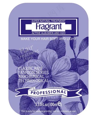 洗发水标签设计图片