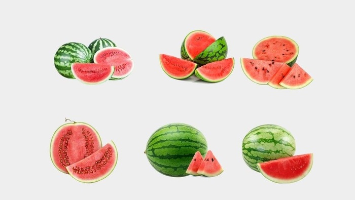 切开的西瓜图片