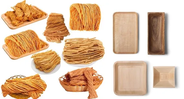 馓子木盘子图片