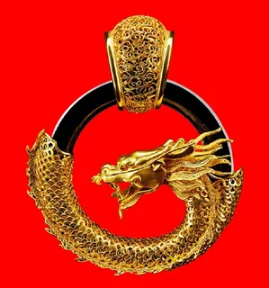 免扣黑金龙图片