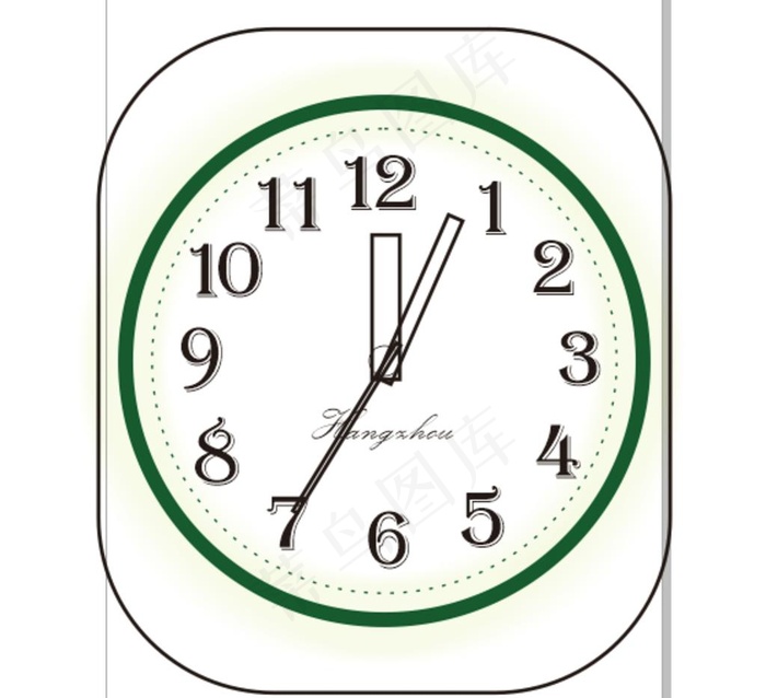 CorelDraw矢量钟表图片