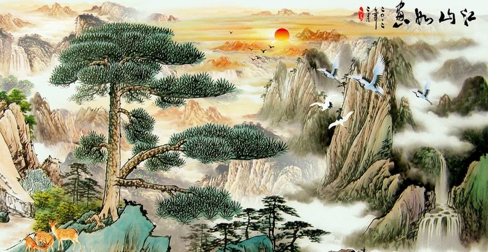 装饰画图片(7989x4376)psd模版下载