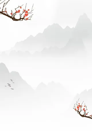 中国风海报背景图片