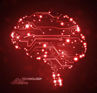 大脑思维电路图图片