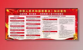 *慈善法摘要图片