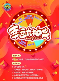 幸运大转盘图片