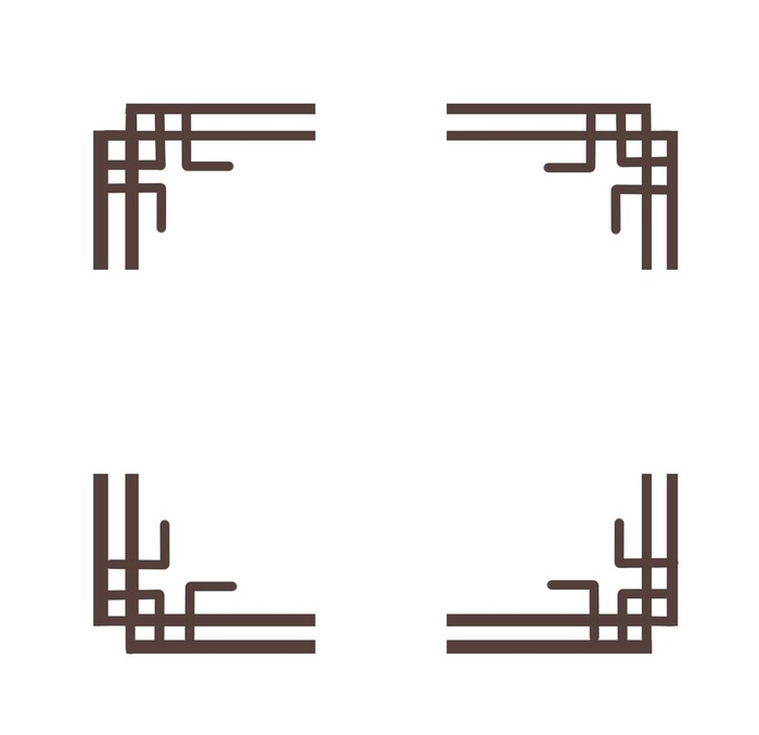 框古风矢量木框围边边框围栏图片(2000x2000)psd模版下载