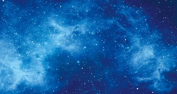 蓝色星空 星空背景 梦幻星空图片