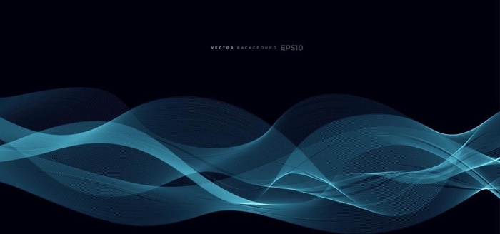 抽象梦幻曲线  图片eps,ai矢量模版下载