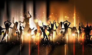 迪斯科舞厅背景图片