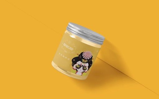 透明罐样机图片